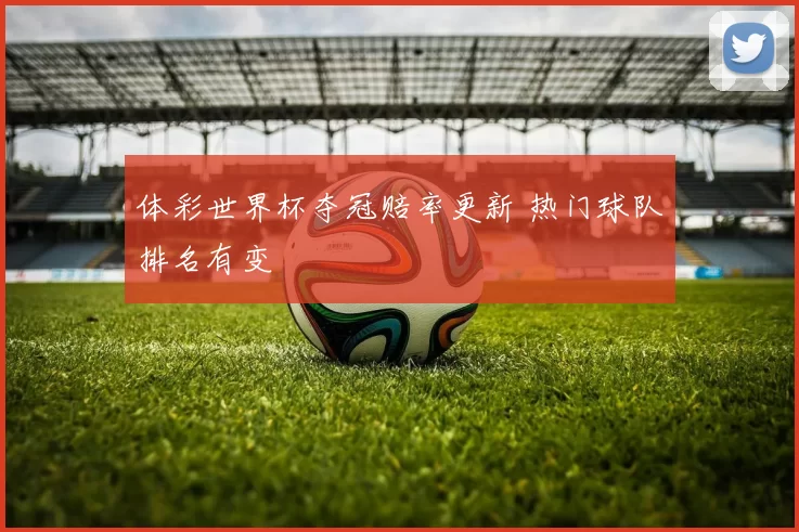 体彩世界杯夺冠赔率更新 热门球队排名有变