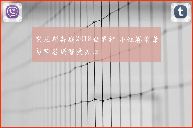 突尼斯备战2018世界杯 小组赛前景与阵容调整受关注