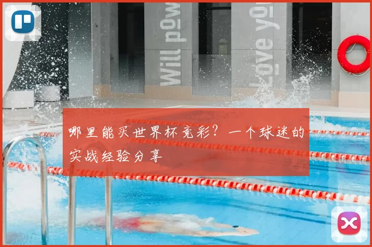 哪里能买世界杯竞彩？一个球迷的实战经验分享
