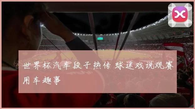 世界杯汽车段子热传 球迷戏说观赛用车趣事