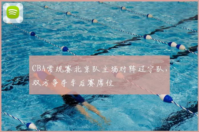 CBA常规赛北京队主场对阵辽宁队，双方争夺季后赛席位