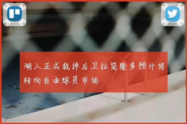 湖人正式裁掉后卫拉简隆多预计将转向自由球员市场
