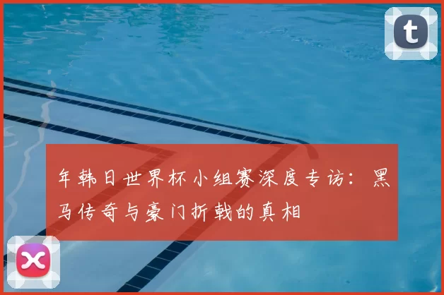 年韩日世界杯小组赛深度专访：黑马传奇与豪门折戟的真相